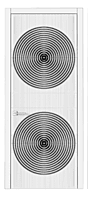 Modern Concentric 2.5D HDHMR Door with Elegant Beige Finish Modern Concentric 2.5D HDHMR Door with Elegant Beige Finish