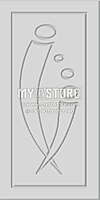 2D Solid WPC Bathroom Door SB2DD1027 2D Solid WPC Bathroom Door SB2DD1027
