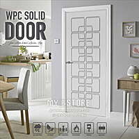 2D Solid WPC Bathroom Door SB2DD1022