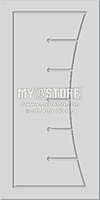 2D Solid WPC Bathroom Door SB2DD1047 2D Solid WPC Bathroom Door SB2DD1047