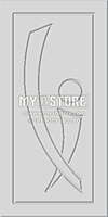 2D Solid WPC Bathroom Door SB2DD1049 2D Solid WPC Bathroom Door SB2DD1049