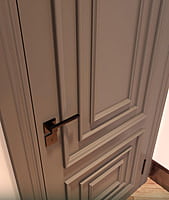 Modern Sophistication 3D HDHMR Moulding Door in Taupe Modern Sophistication 3D HDHMR Moulding Door in Taupe