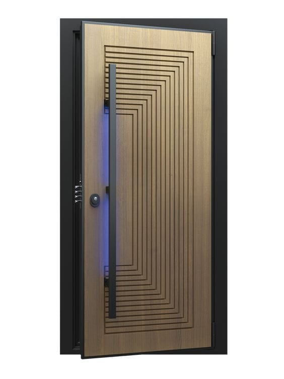 Modern 2.5D HDHMR Door with Stylish Deco Paint Modern 2.5D HDHMR Door with Stylish Deco Paint