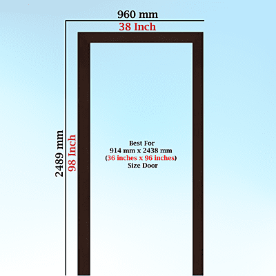 PerfectFit Main Entry Door Frame Solutions (6 X 2.5 Inch) Single Patam / Step / Beam