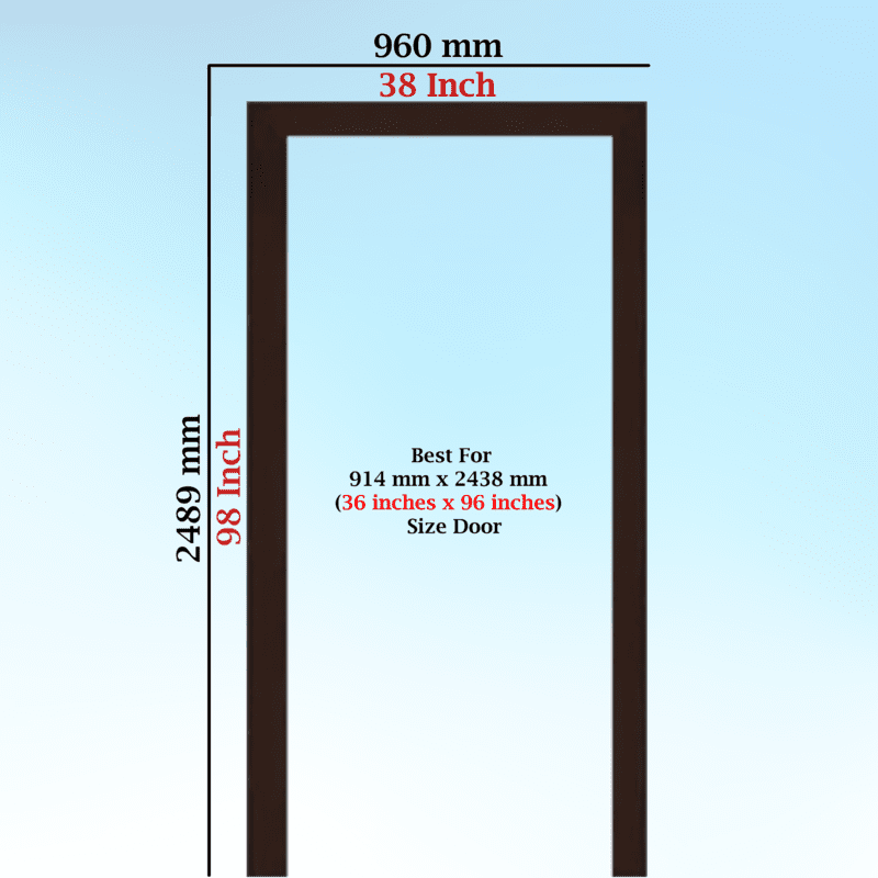 PerfectFit Main Entry Door Frame Solutions (6 X 2.5 Inch) Single Patam / Step / Beam