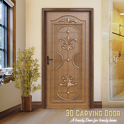3D Relief Carved Doors SBRCD0012