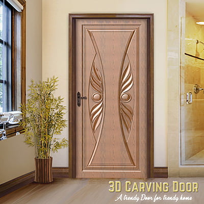 3D Relief Carved Doors SBRCD0020