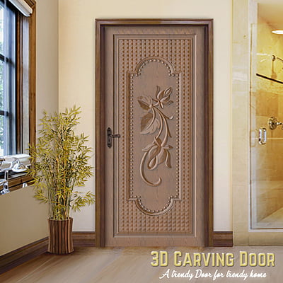 3D Relief Carved Doors SBRCD0021