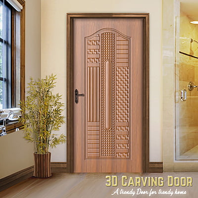 3D Relief Carved Doors SBRCD0035