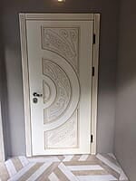 Modern Elegance: 3D HDHMR Moulding Door with Artistic Deco Paint Modern Elegance: 3D HDHMR Moulding Door with Artistic Deco Paint
