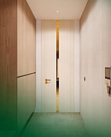 Sleek Minimalist: 2.5D HDHMR Door with Elegant Deco Paint Finish Sleek Minimalist: 2.5D HDHMR Door with Elegant Deco Paint Finish