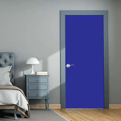 Electric Blue PRE-LAMINATED HDHMR DOOR