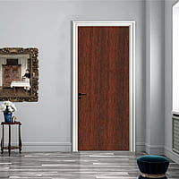 Mahogany PRE-LAMINATED HDHMR DOOR