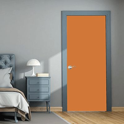 Orange PRE-LAMINATED HDHMR DOOR