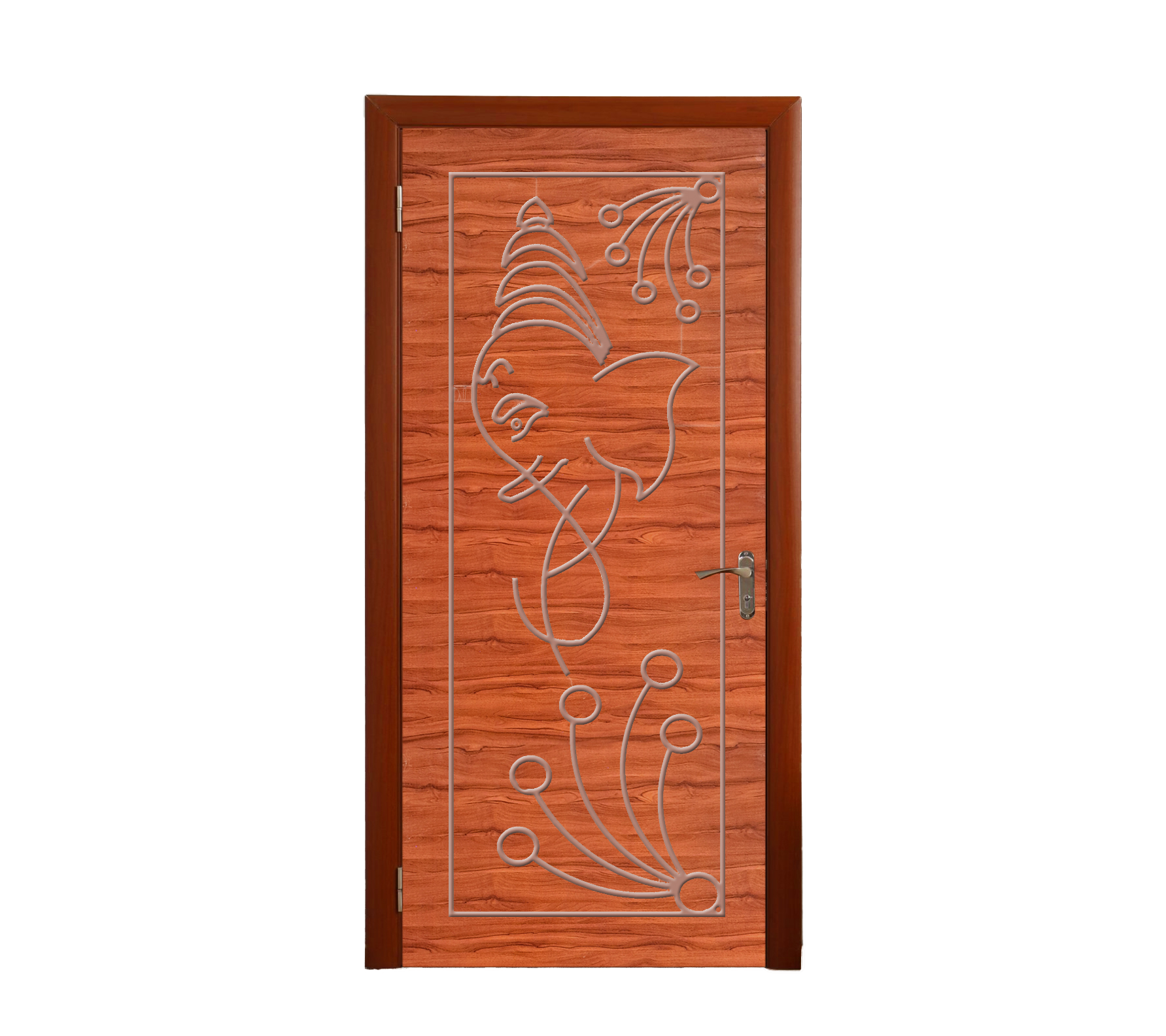 2D Solid WPC Bathroom Door SB2DD1005