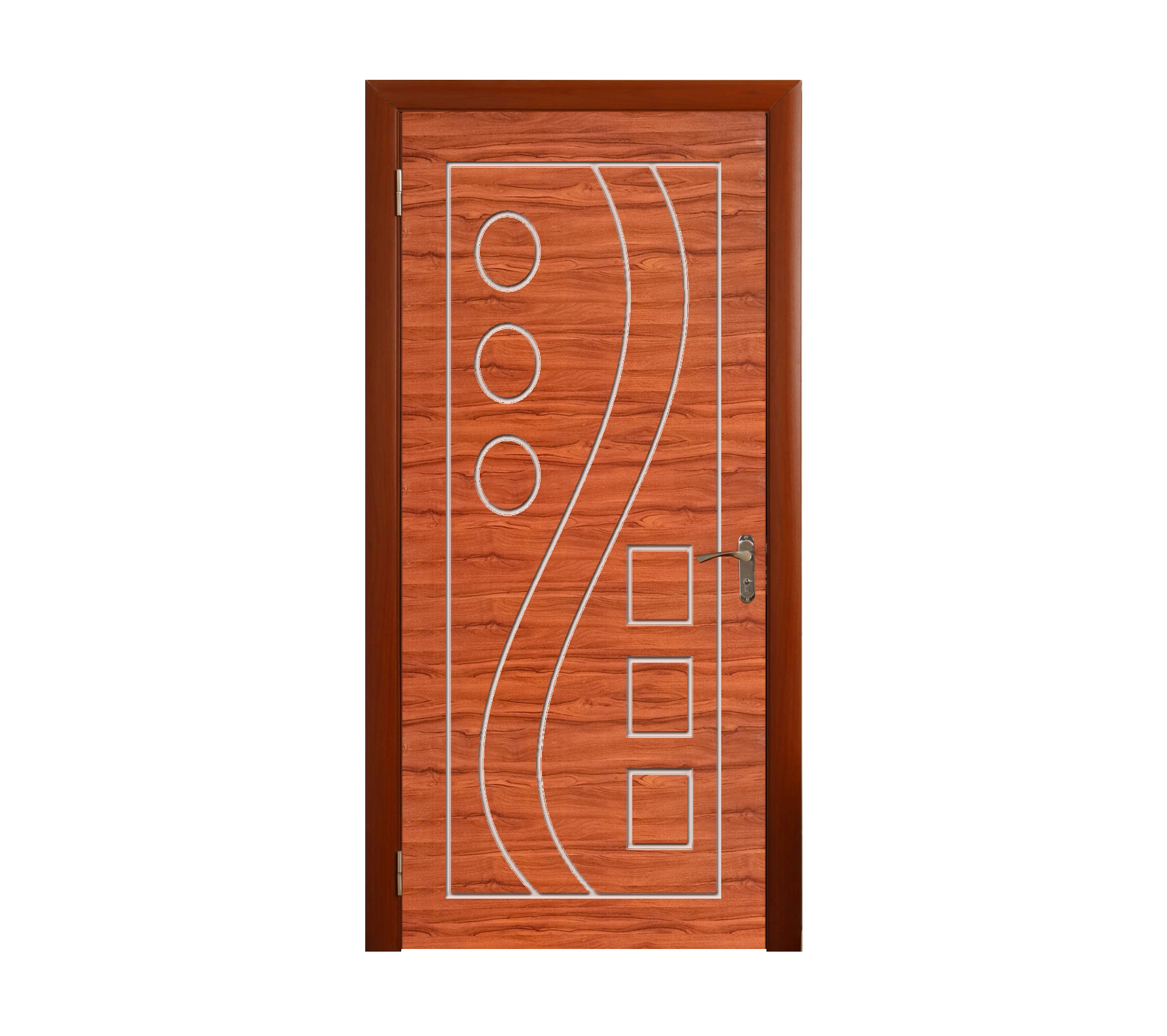 2D Solid WPC Bathroom Door SB2DD1024