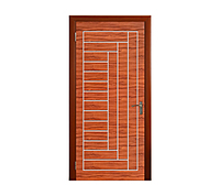 2D Solid WPC Bathroom Door SB2DD1026