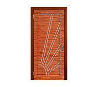 2D Solid WPC Bathroom Door SB2DD1030